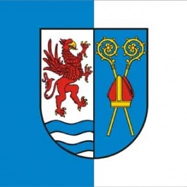 flaga powiatu- grafika - Kliknięcie w obrazek spowoduje wyświetlenie jego powiększenia