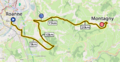 2015 Critérium du Dauphiné, Stage 3 map.png