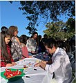 Jake T Austin at a charity signing for Ronald McDonald House in Burbank, CA Dec 2017.jpg