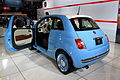 "14 - ITALIAN classic vintage city car Fiat 500 at the 2014 New York International Auto Show.jpg