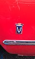 1959 Triumph Italia 2000 in Morges 2013 - Vignale front wing logo.jpg