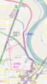 Bus route map between Kawasaki Station and Toshiba Science Museum.png