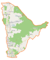 Czerwonak (gmina) location map.png