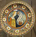 BLW Dish with profile of woman.jpg