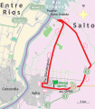 Circuito de la cuarta etapa del Giro por la Hermandad 2014.png