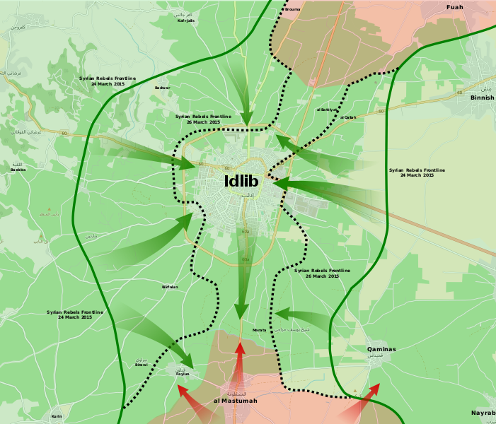 File:2015 Battle of Idlib.svg