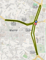 2015 La Madrid Challenge by La Vuelta map.png