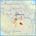 2017 Central Mexico earthquake map.svg