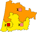 1T Législatives 2017 Landes.svg
