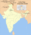 Actual disputed territories map of india.png