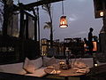 "A" restaurant in Hauz Khas Village, New Delhi India 2013.jpg