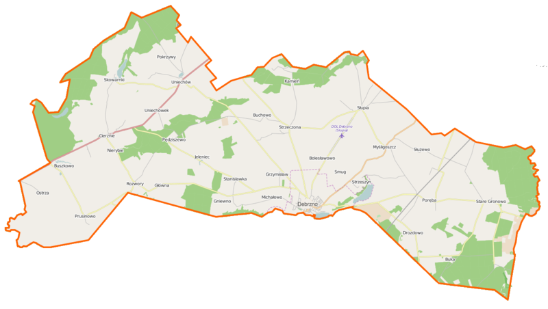 File:Debrzno (gmina) location map.png