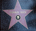 Donald Duck Star on the Walk of Fame.JPG
