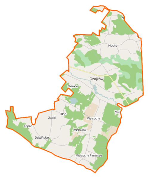 File:Czajków (gmina) location map.png
