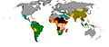 Nations by percentage of urban population living in slums.jpg