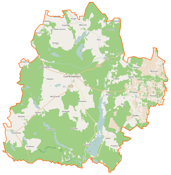 File:Czarna Dąbrówka (gmina) location map.png
