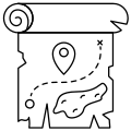 Noun Project Map icon 1181661.svg