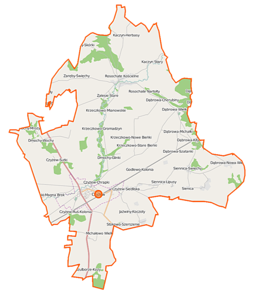 File:Czyżew (gmina) location map.png