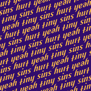 Ambigram tiny sins hurt yeah (pattern).png