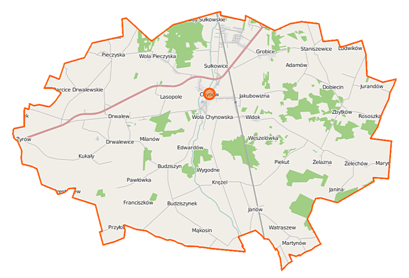 File:Chynów (gmina) location map.png