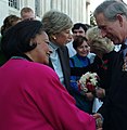 Karen Hastie Williams greets Charles Prince of Wales 2005.jpg