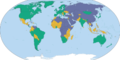 2020 Freedom House world map.png