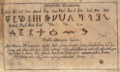 Alphabetum Tartaricum by Hieronymus Megiser.png