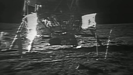 File:Restored Apollo 11 Moonwalk - Original NASA EVA Mission Video - Walking on the Moon.webm