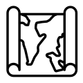 Noun Project Map icon 1463108.svg