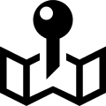 Simpleicons Places map-with-a-pin.svg