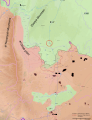2017 Khan Shaykhun chemical attack frontlines.svg