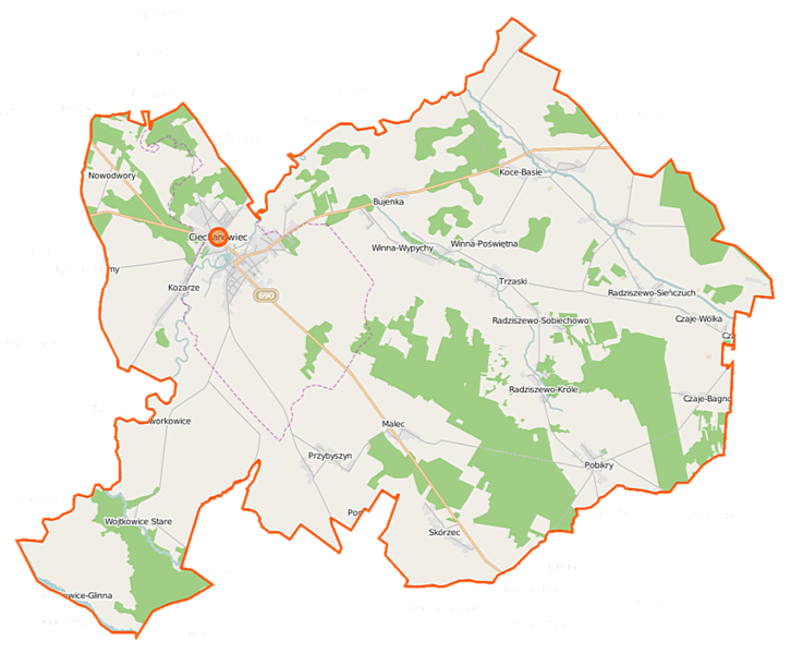 File:Ciechanowiec (gmina) location map.png