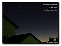 Night Sky- the tightest planet gathering this century! (2photos) (5714261100).jpg