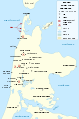 1799 Anglo-Russian invasion of Holland map-fr.svg