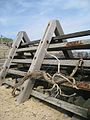 "A" frame groyne - geograph.org.uk - 790988.jpg