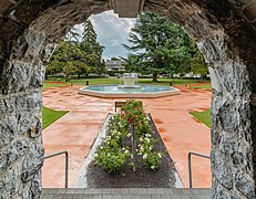 Seymour Square Fountain from Blenheim War Memorial, Blenheim, New Zealand.jpg