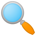 Noto Emoji Oreo 1f50d.svg