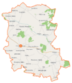 Czernice Borowe (gmina) location map.png