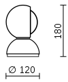 " 13 - ITALY - Artemide Eclisse lamp quote.svg