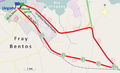 Circuito de la primera etapa del Giro por la Hermandad 2014.png