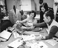 Bundesarchiv Bild 183-N0409-0320, VEB Bekleidungswerk "Steppke" Görlitz, Gestaltung Kinderkonfektion (cropped).jpg