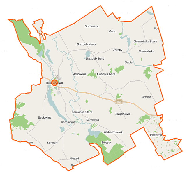 File:Bakałarzewo (gmina) location map.png