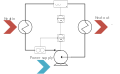 Flow sheet of a generic heat pump.svg