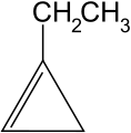 1-ethylcyclopropene.svg