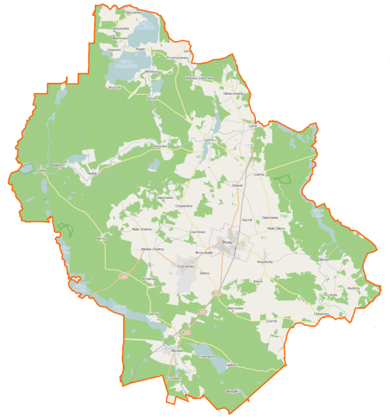 File:Brusy (gmina) location map.png