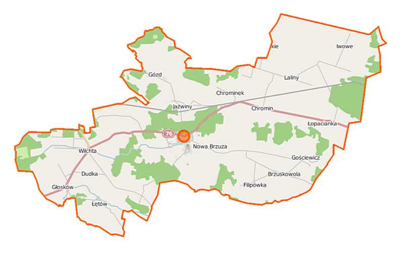 File:Borowie (gmina) location map.png