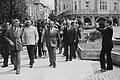 Bulgaria 1978 Plovdiv city at Plovdiv Roman Stadium.jpg