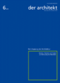 "der architekt", Cover 6 2009.png