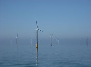 Wind farm off Walney Island