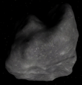 Asteroid 6489 Golevka (Celestia simulation).png